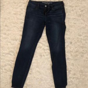 AE Darkwash Jeggings